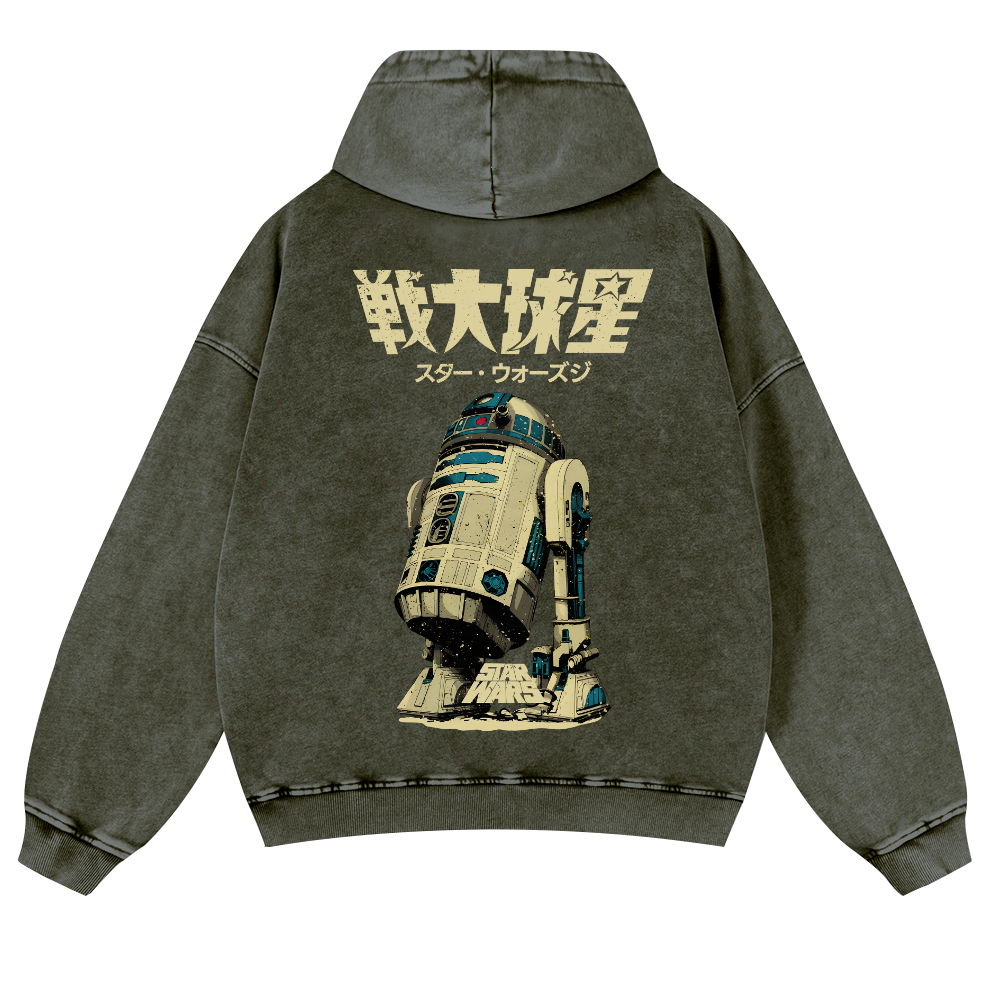 Star Wars Vintage Washed Cotton Back Art Hoodie