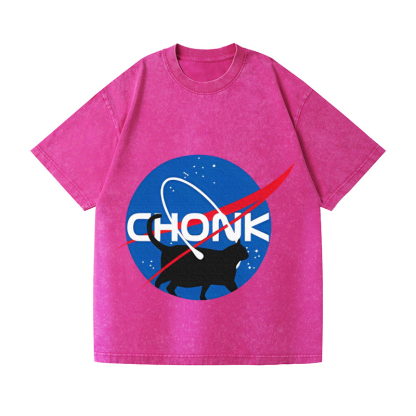 CHONK/NASA Vintage Wash Japanese Design T-Shirt