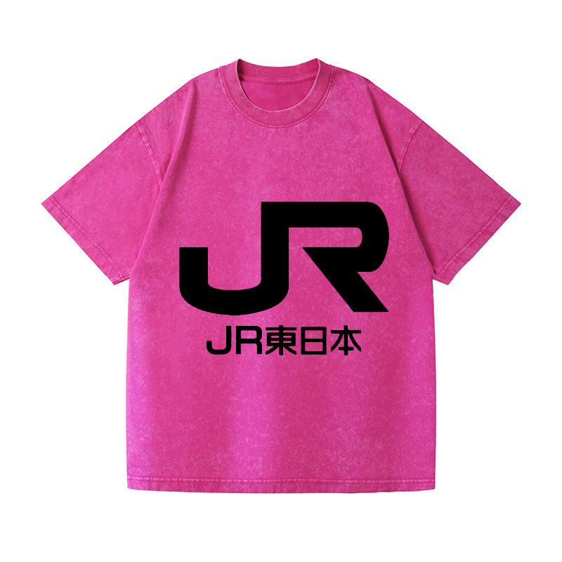 Vintage Wash Japanese Design T-Shirt