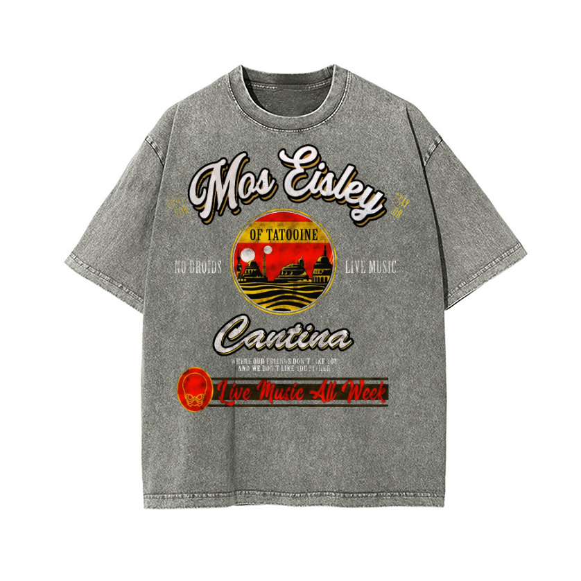 Vintage Wash Japanese Design T-Shirt