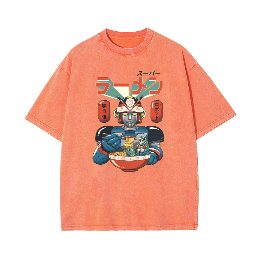 Ramen Vintage Wash Japanese Design T-Shirt