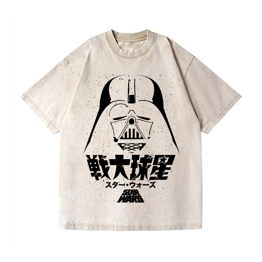 Star Wars Vintage Wash Japanese Design T-Shirt