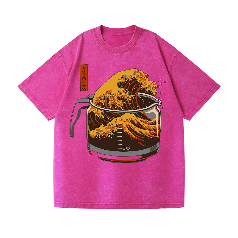 Vintage Wash Japanese Design T-Shirt