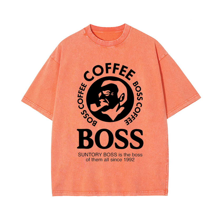 Vintage Wash Japanese Design T-Shirt