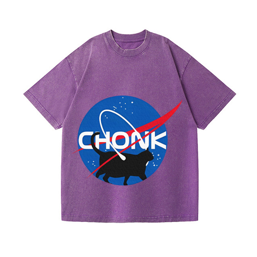 CHONK/NASA Vintage Wash Japanese Design T-Shirt