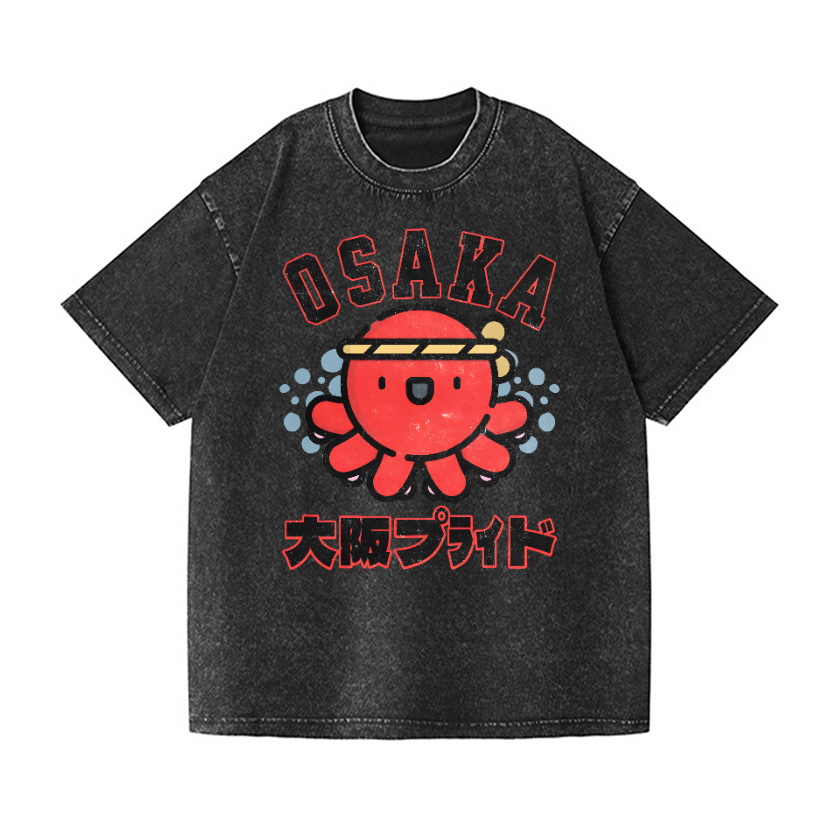 Osaka Vintage Wash Japanese Design T-Shirt
