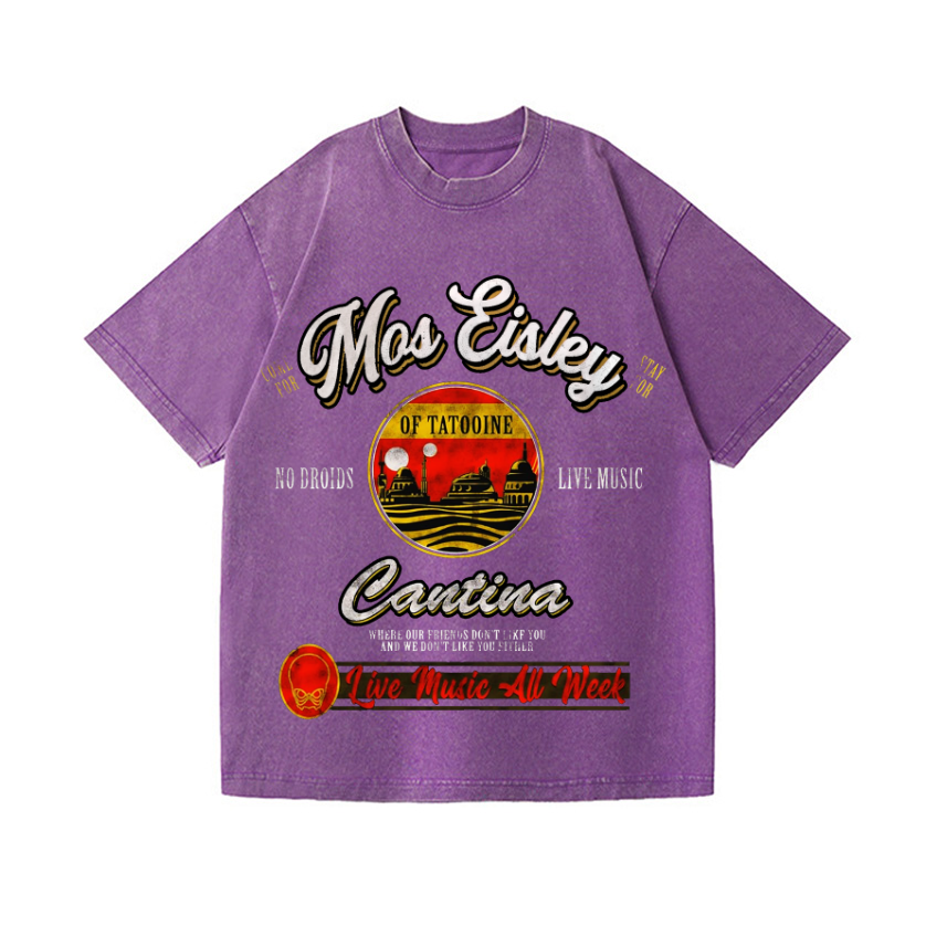 Hokkaido Wave Vintage Wash Japanese Design T-Shirt