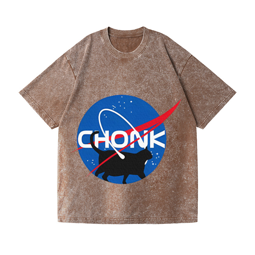 CHONK/NASA Vintage Wash Japanese Design T-Shirt