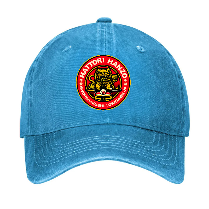 Okinawa Hattori Hanzo Komainu Vintage Cotton Hat