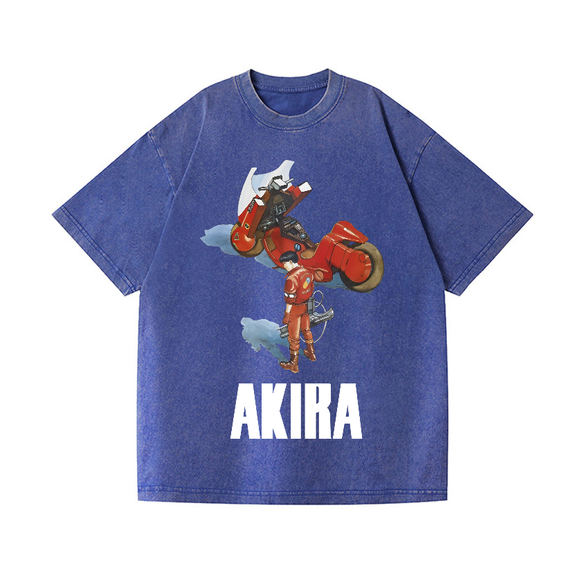 Akira Vintage Wash Japanese Design T-Shirt