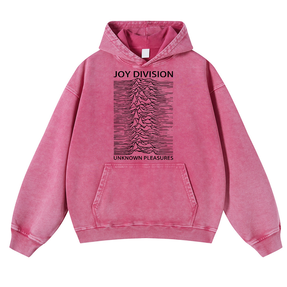 Joy Division Vintage Washed Thick Cotton Hoodie