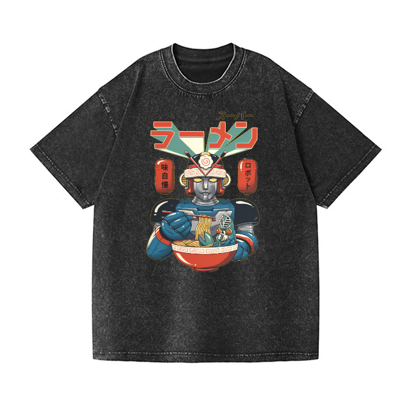 Ramen Vintage Wash Japanese Design T-Shirt