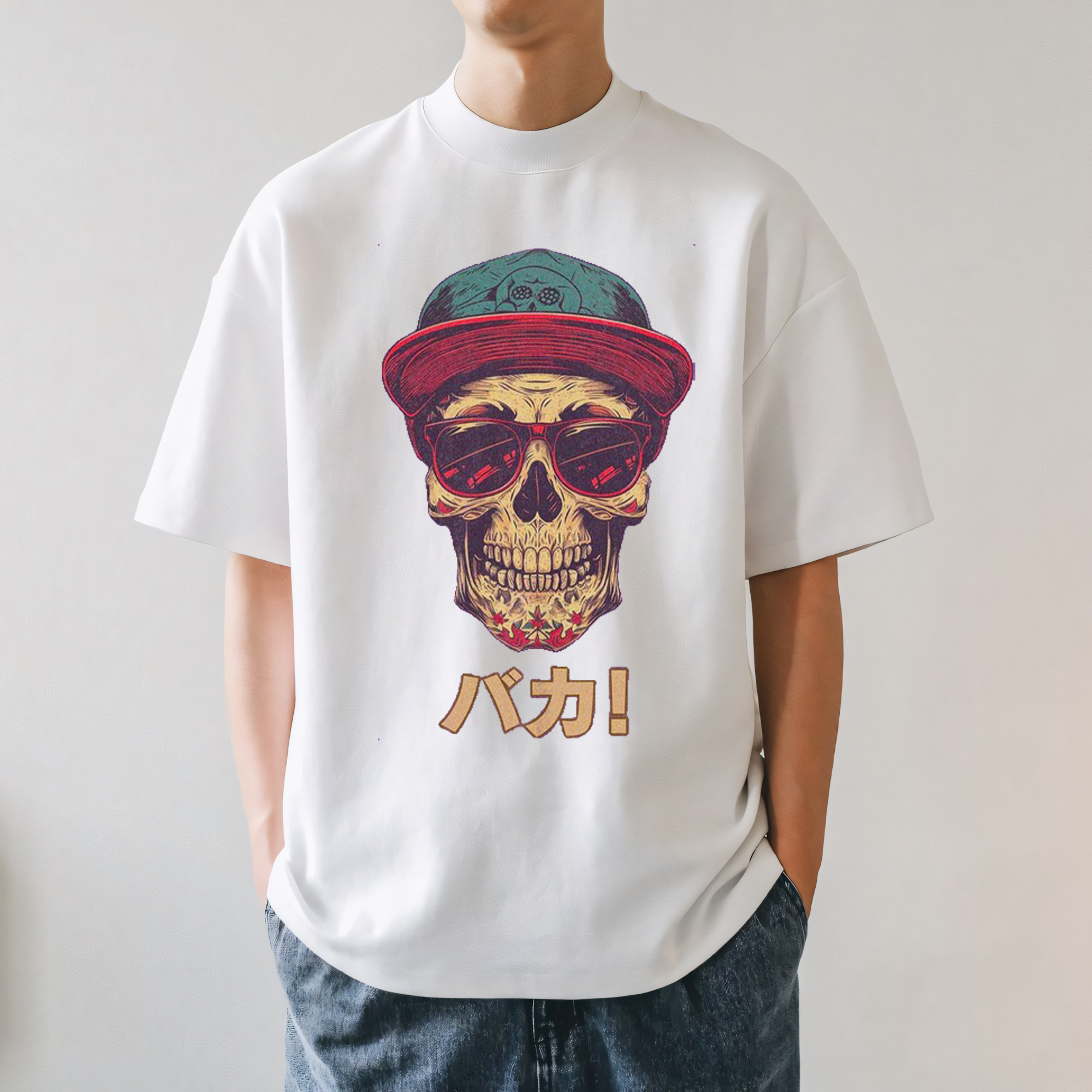Skull Japanese Style Classic Tee
