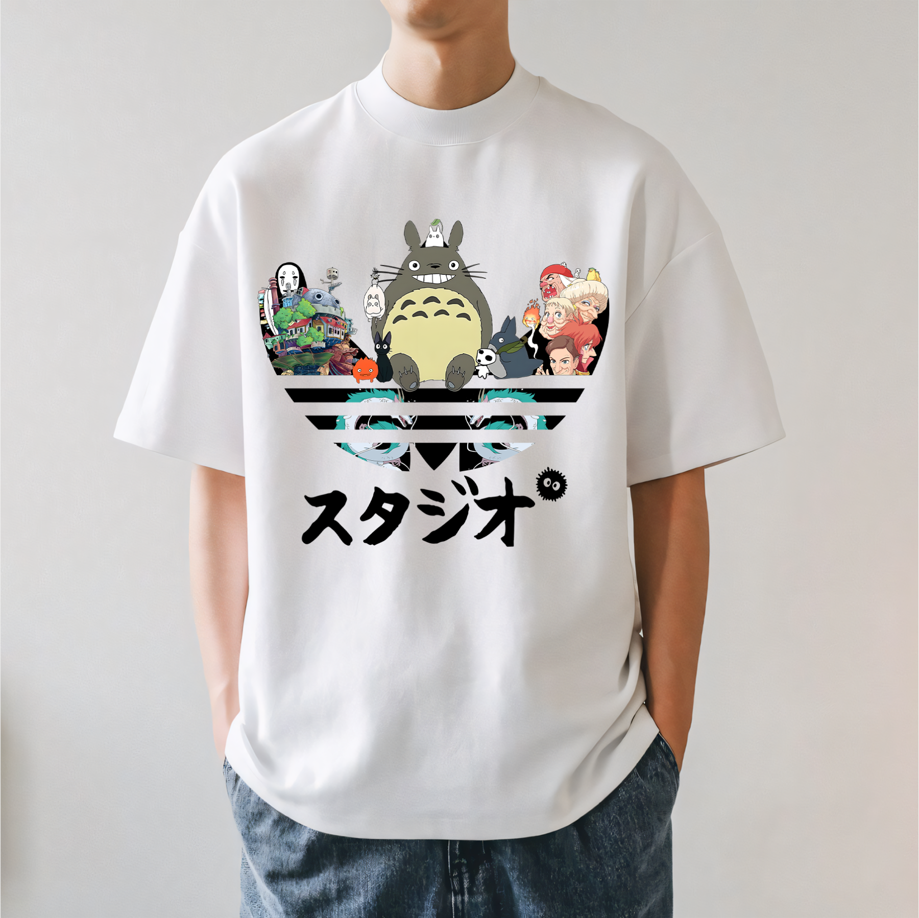 Ghibli Totoro Japanese Style Classic Tee