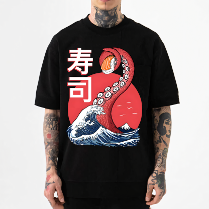 Sushi Octopus Japanese Style Classic Tee