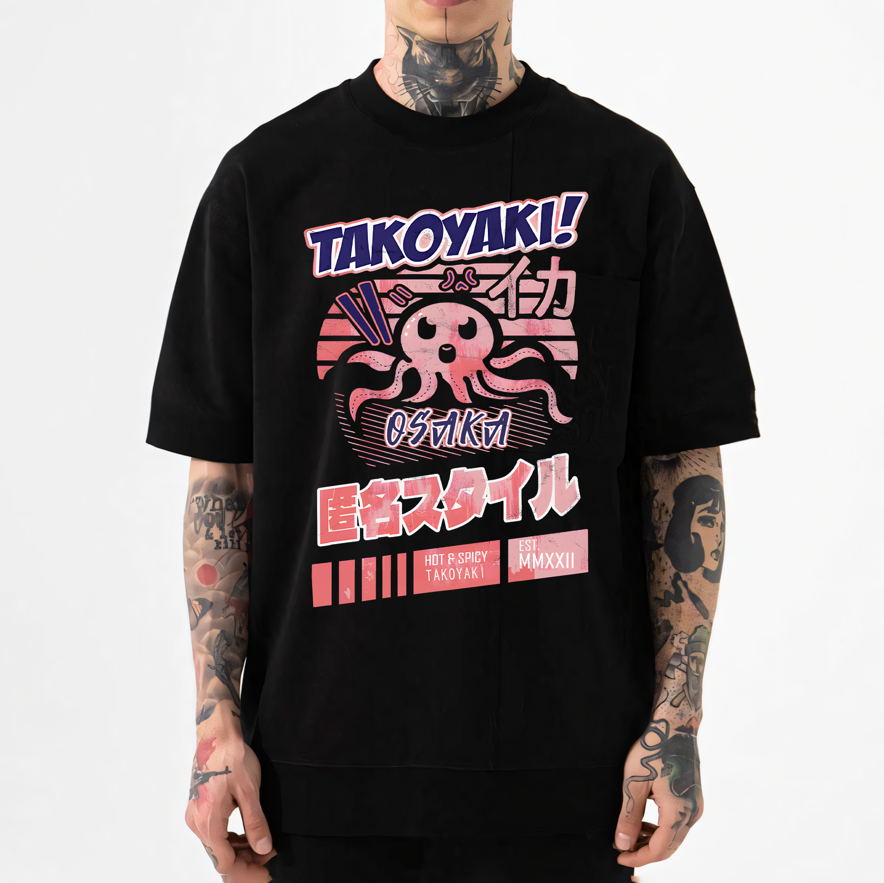 Osaka Takoyaki Octopus Japanese Style Classic Tee