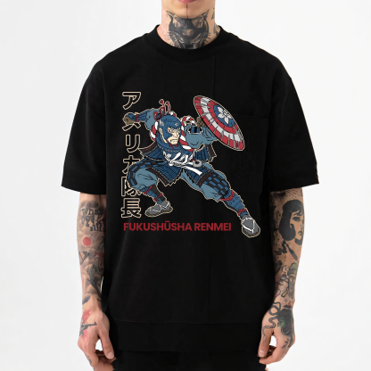 Captain Ukiyoe Japanese Style Classic Tee