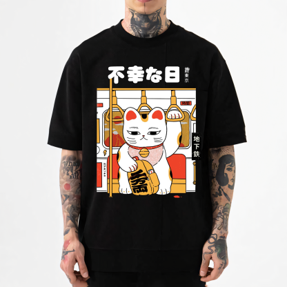 Lucky Cat Japanese Style Classic Tee