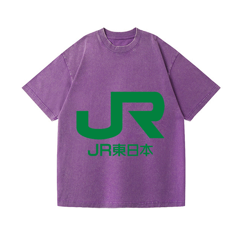 Vintage Wash Japanese Design T-Shirt