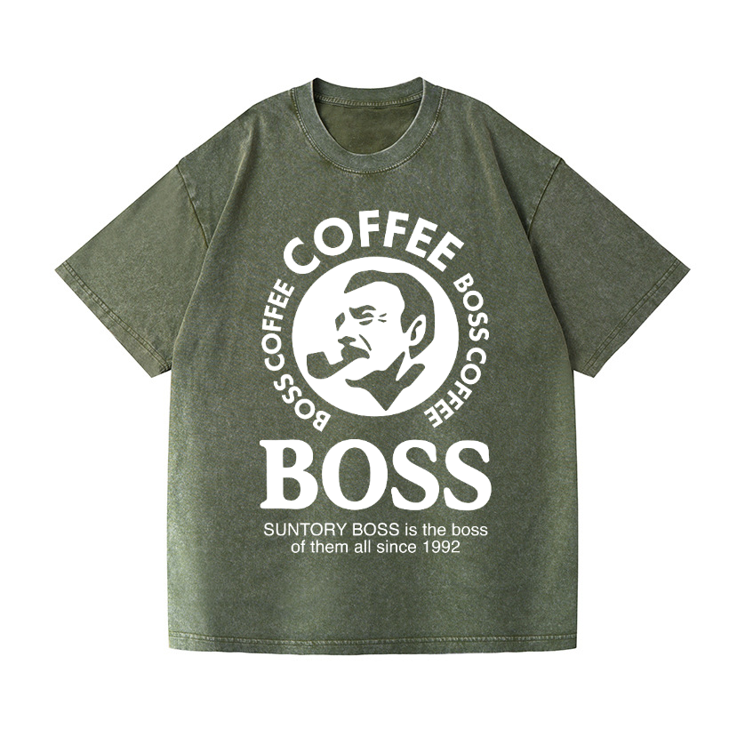 Vintage Wash Japanese Design T-Shirt