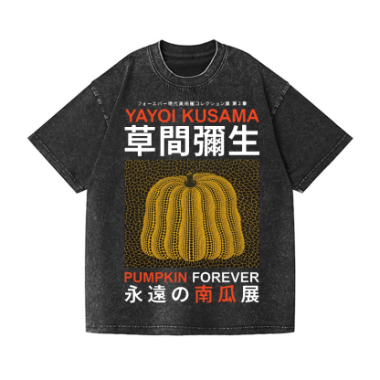 Vintage Wash Japanese Design T-Shirt