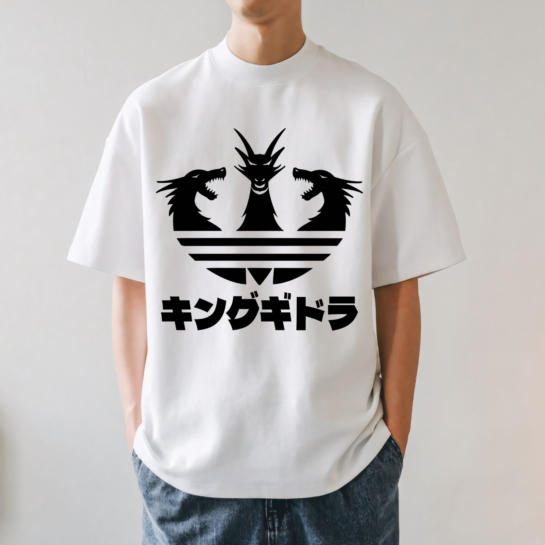 King Ghidorah Japanese Style Classic Tee