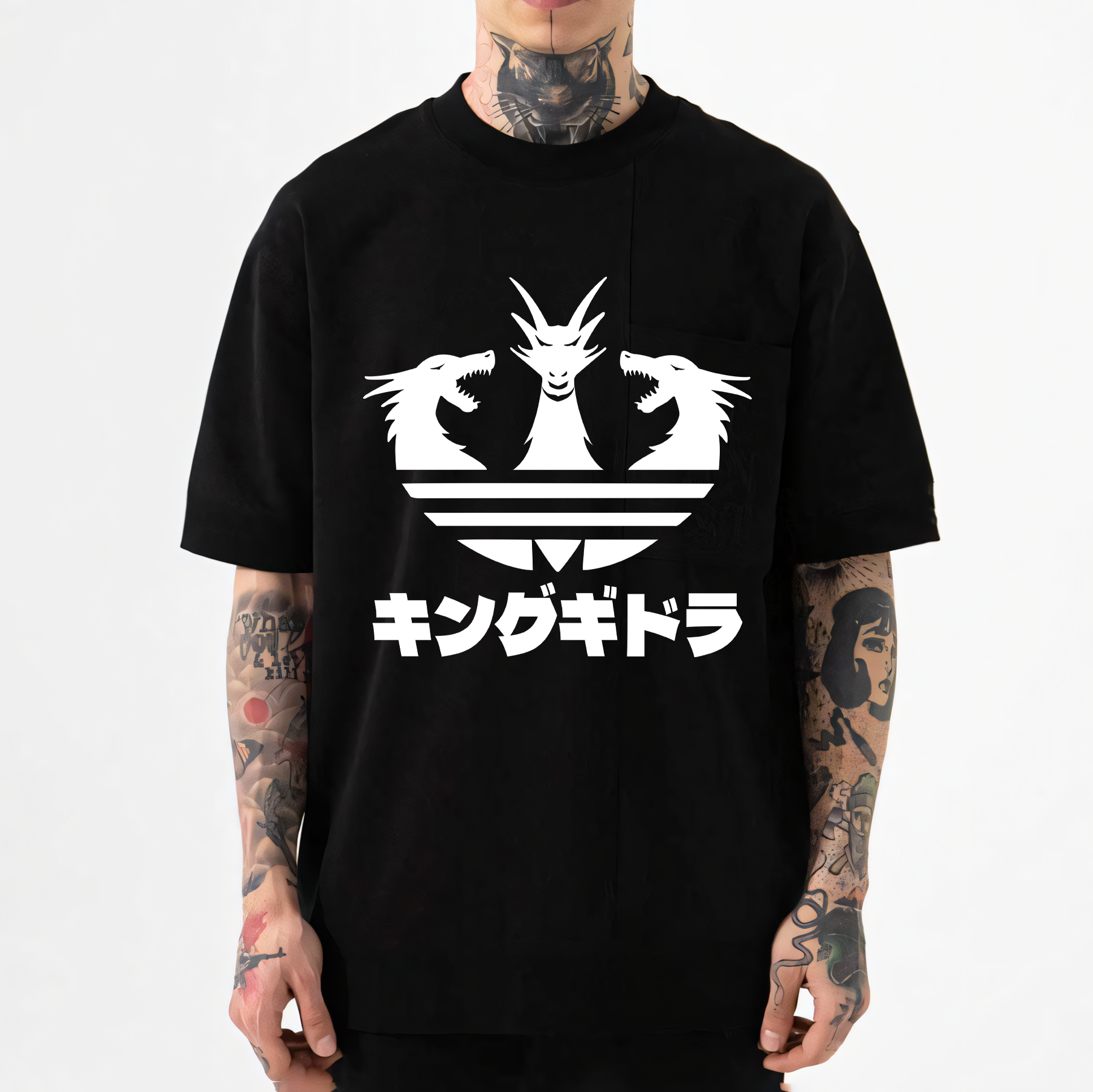 King Ghidorah Japanese Style Classic Tee