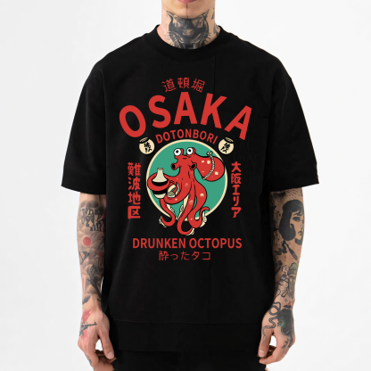 Drunken Octopus Japanese Style Classic Tee