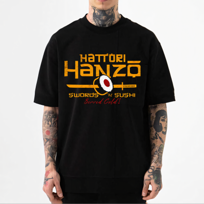 Okinawa Hattori Hanzo Sushi Japanese Style Classic Tee
