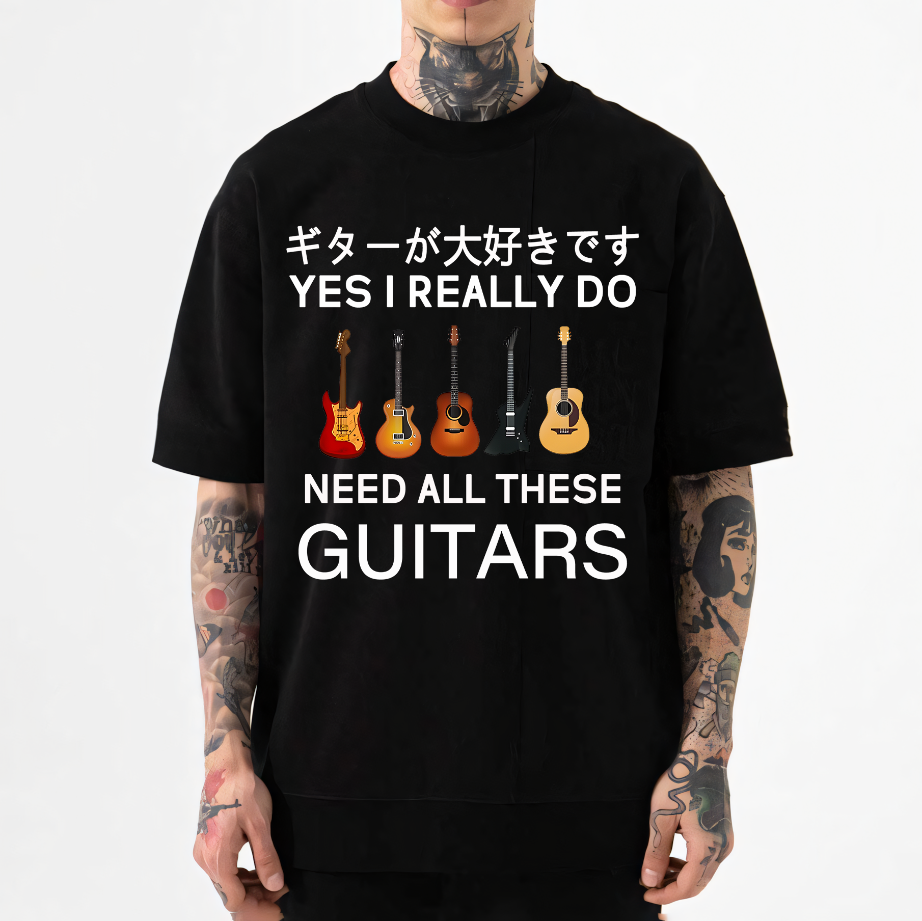 Guitars Japanese Style Classic Tee
