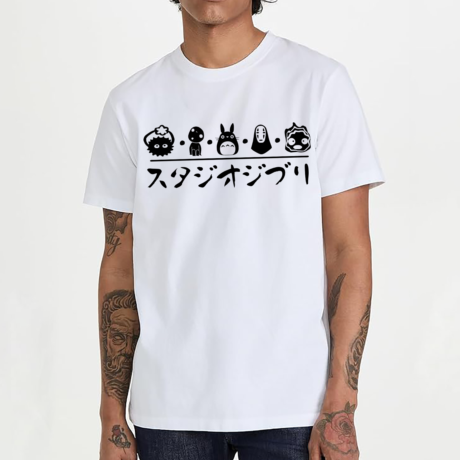 Ghibli Totoro Japanese Style Classic Tee