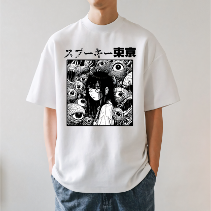 Tokyo Spooky Manga Japanese Style Classic Tee
