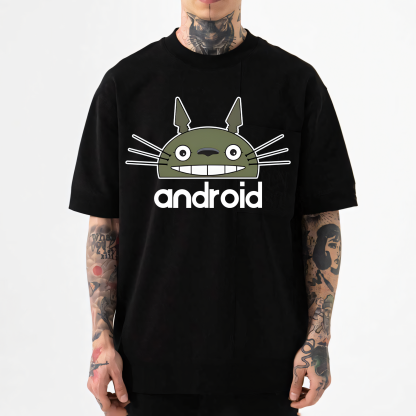 Ghibli Totoro Android Japanese Style Classic Tee