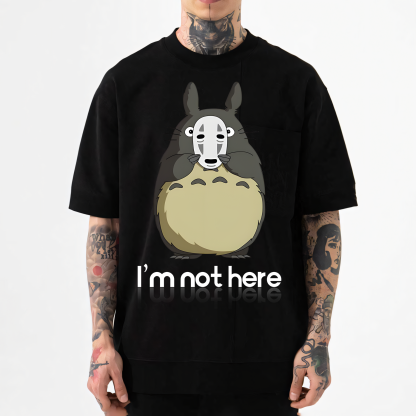 Ghibli Totoro No Face kaonashi Japanese Style Classic Tee