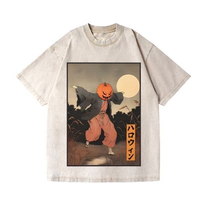 Vintage Wash Japanese Design T-Shirt