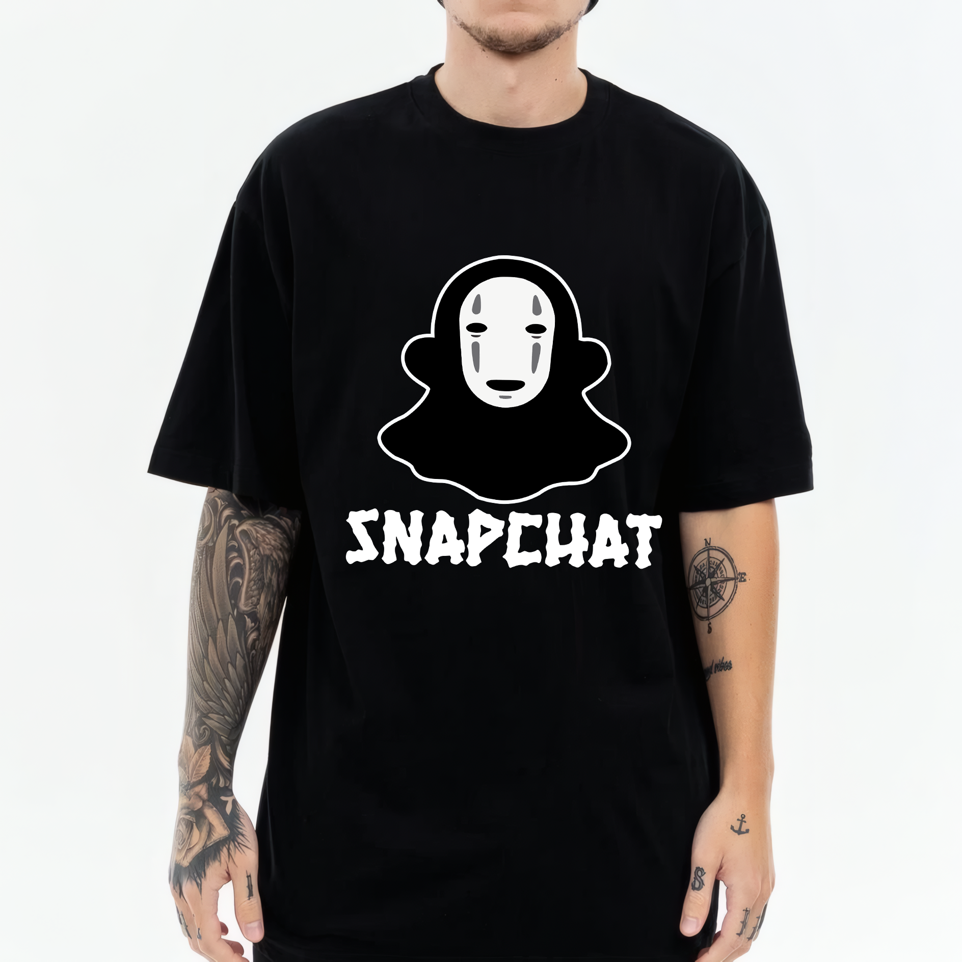 Snapchat Japanese Style Classic Tee