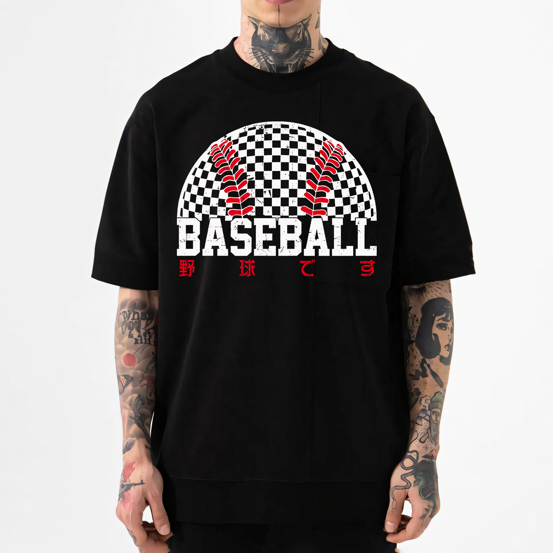 Baseball Japanese Style Classic Tee