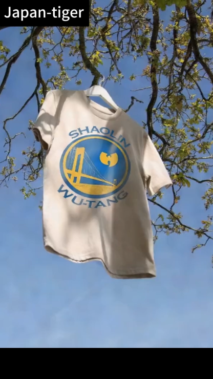 Wu Tang Shaolin Vintage Wash Japanese Design T-Shirt