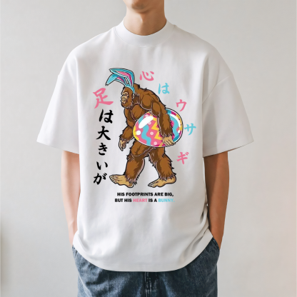 Easter Bigfoot Japanese Style Classic Tee