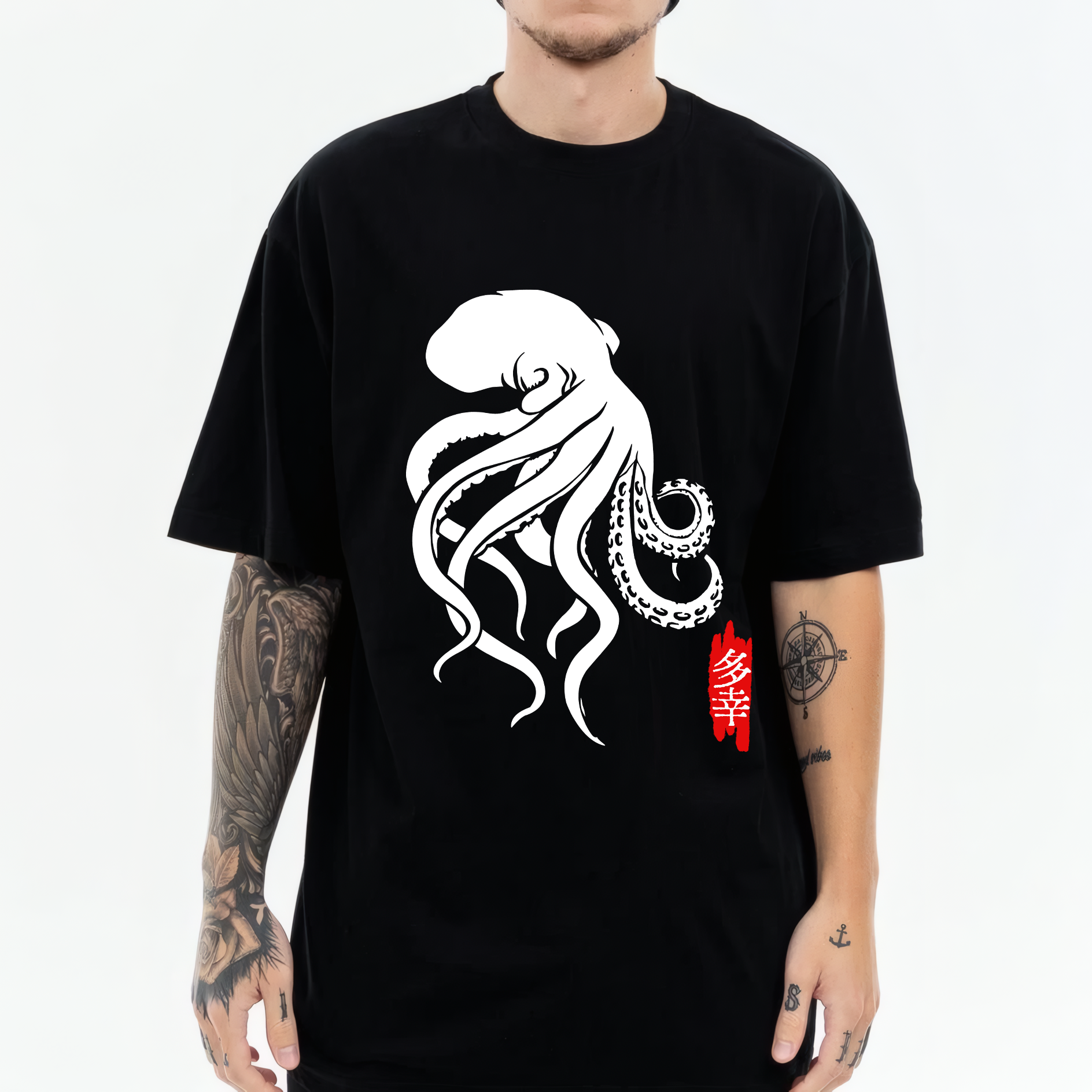 Octopus Japanese Style Classic Tee