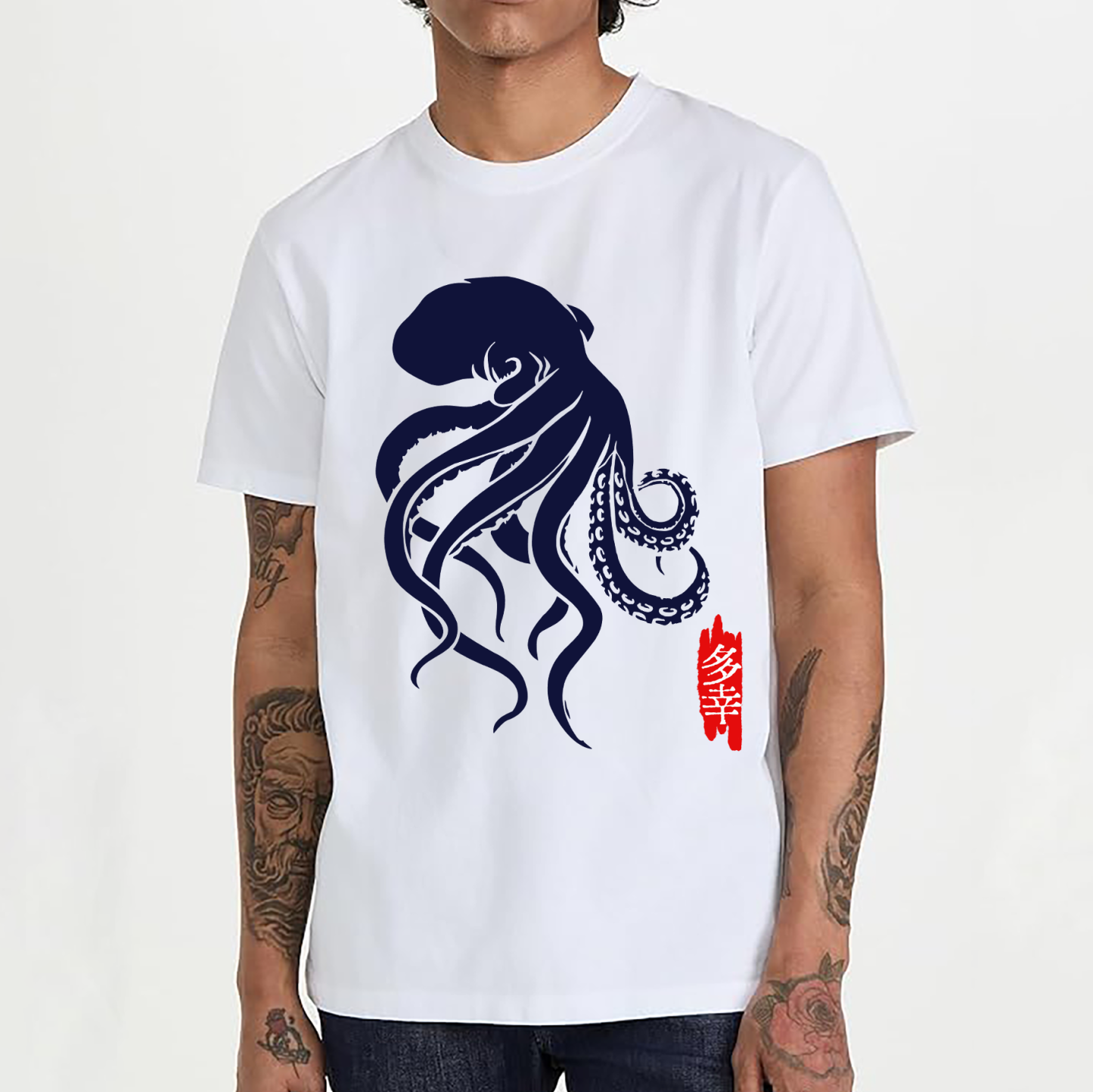 Octopus Japanese Style Classic Tee