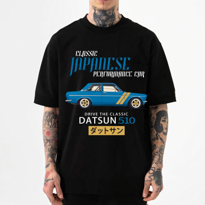 Nissan Datsun 510 Car Japanese Style Classic Tee