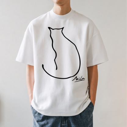Mila Cat Japanese Style Classic Tee
