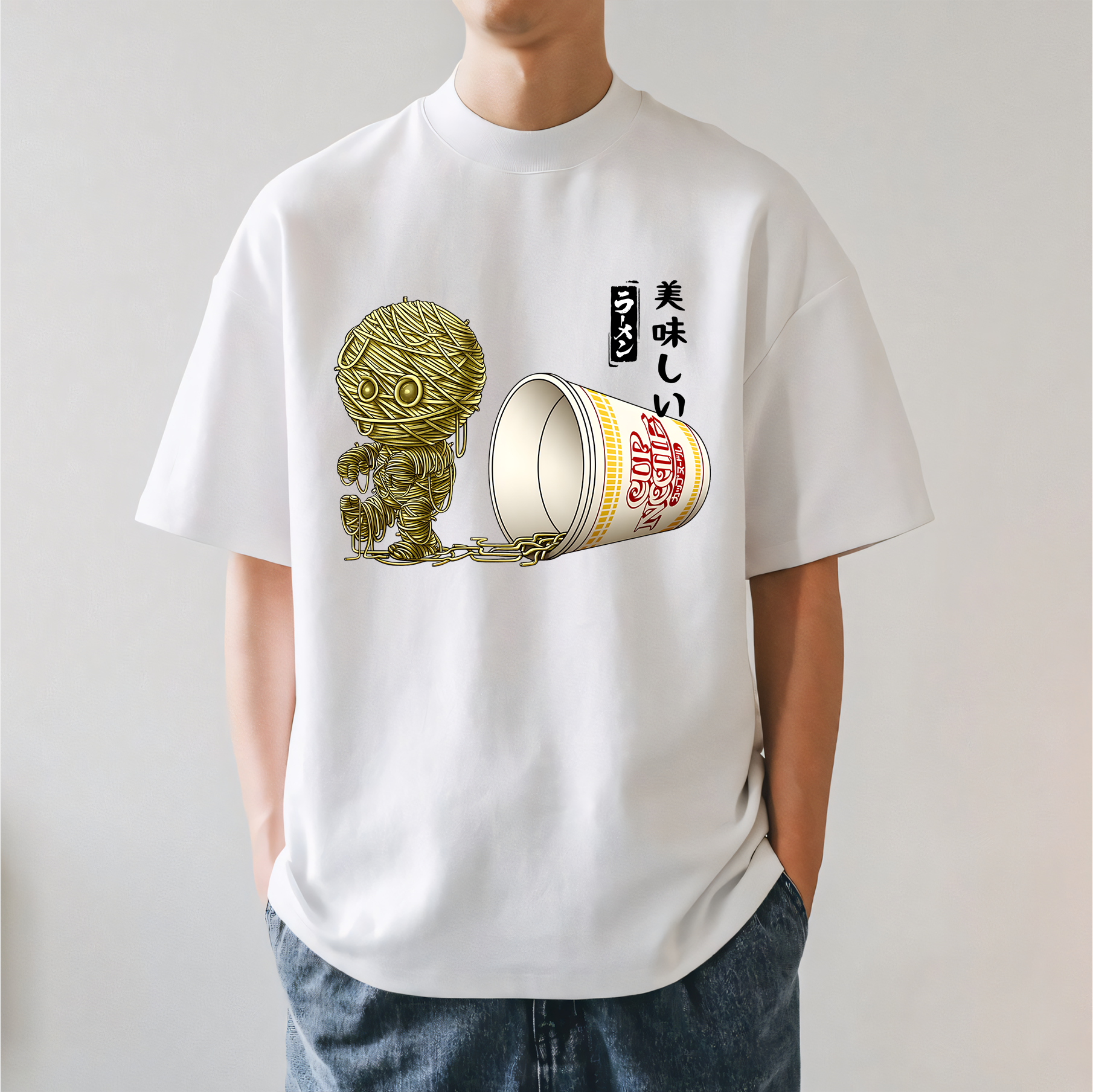 Ramen Mummy Japanese Style Classic Tee
