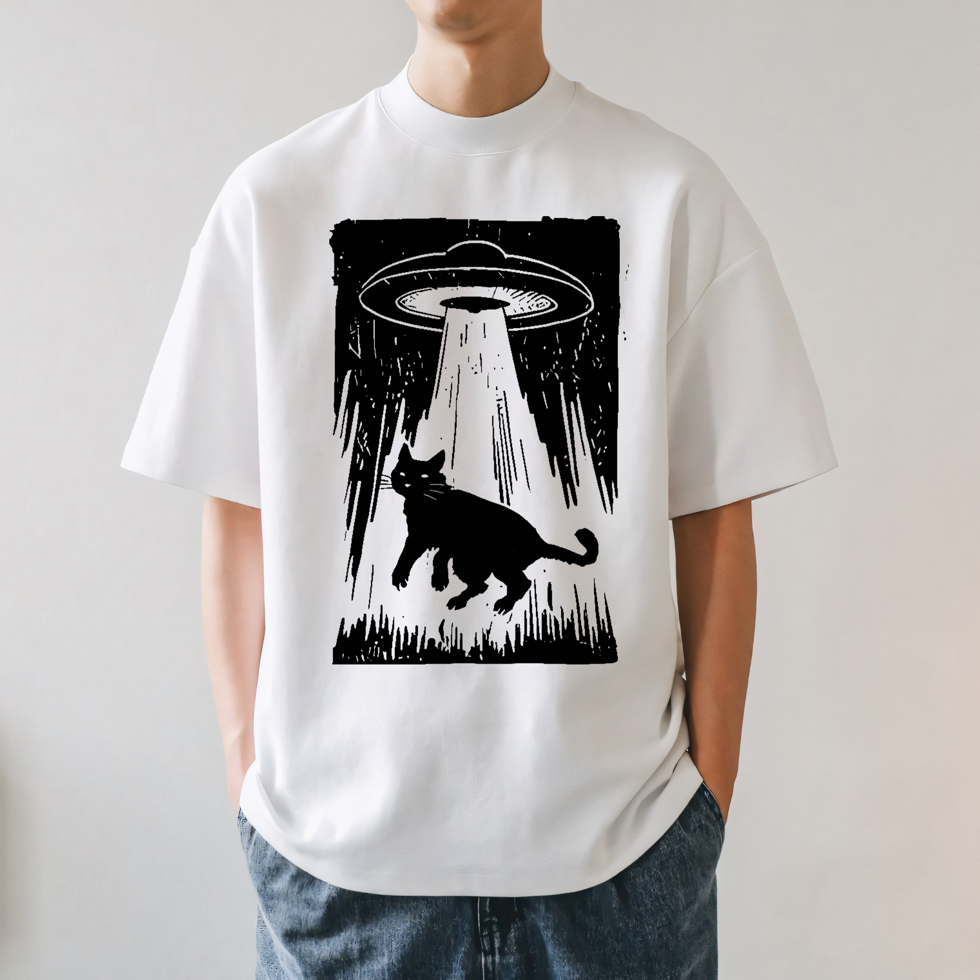 Cat Japanese Style Classic Tee