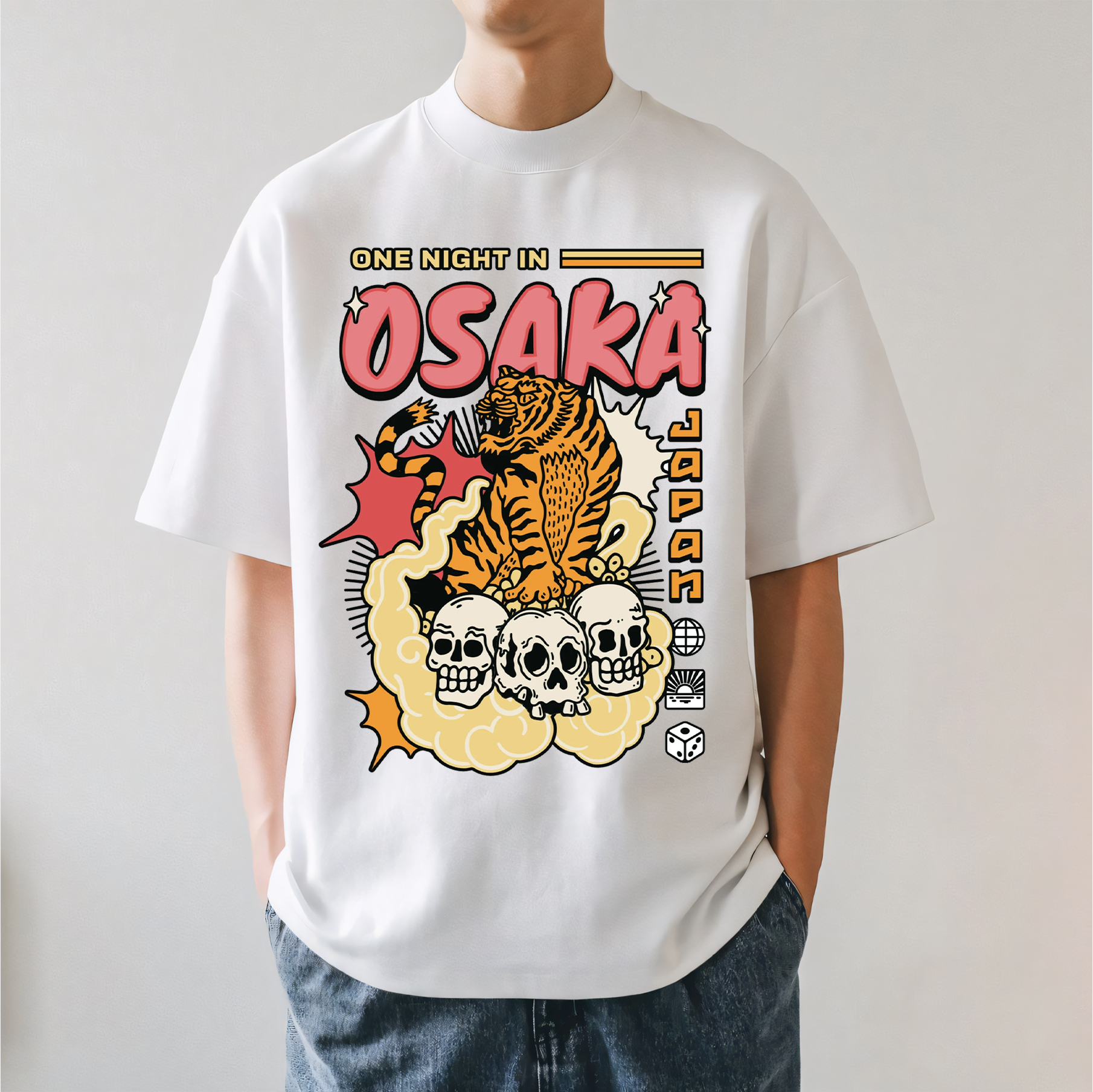 Osaka Tiger Japanese Style Classic Tee