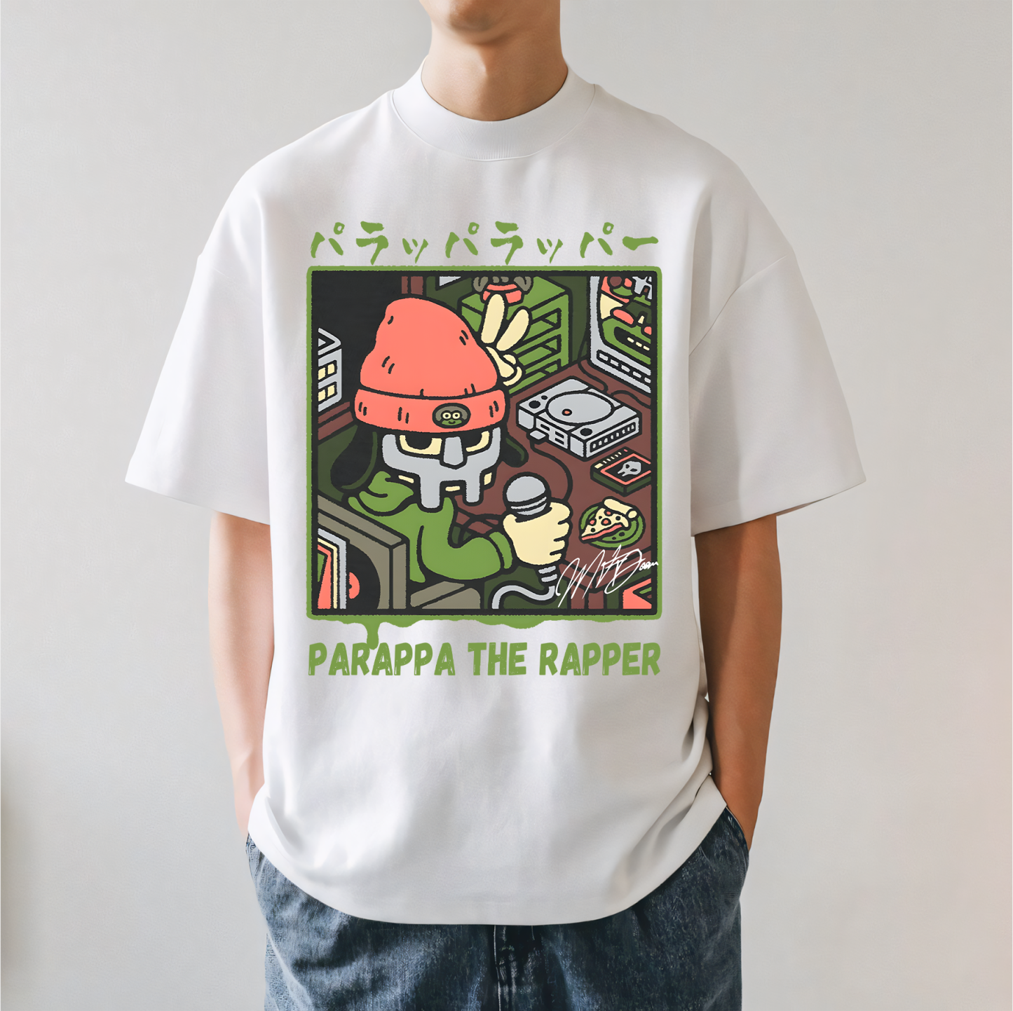 PaRappa the Rapper Japanese Style Classic Tee