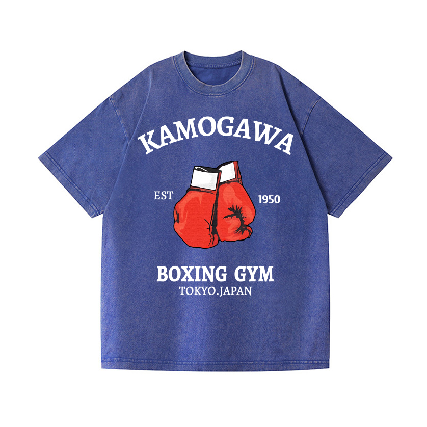 Kamogawa Vintage Wash Japanese Design T-Shirt