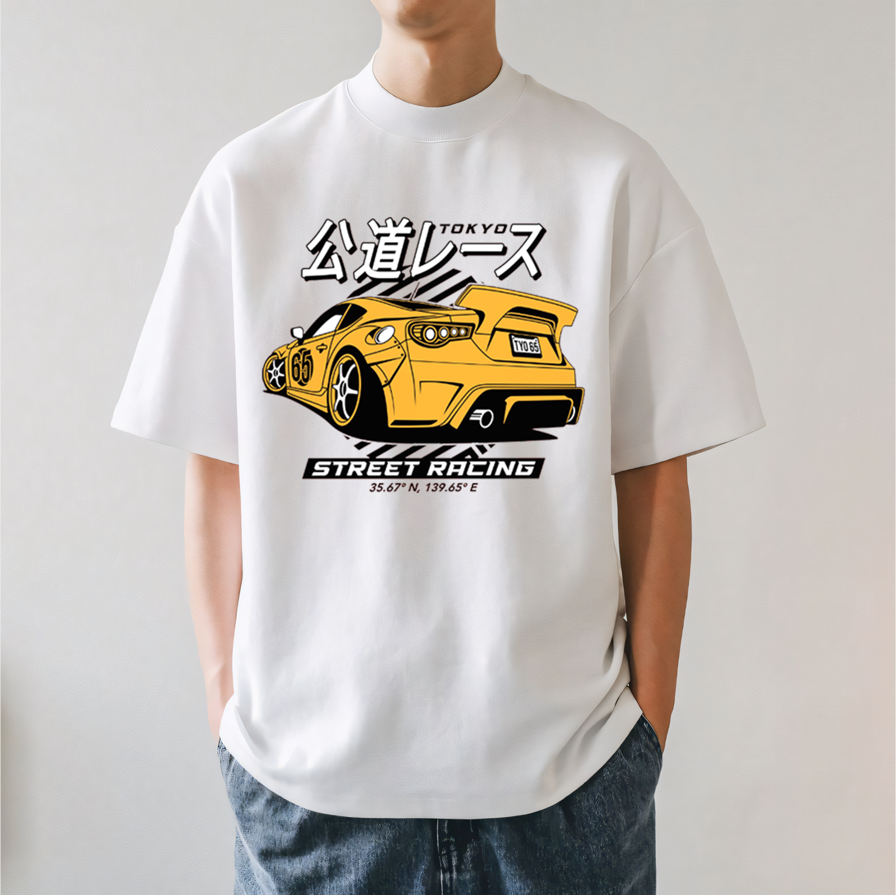 Street Racing Japanese Style Classic Tee