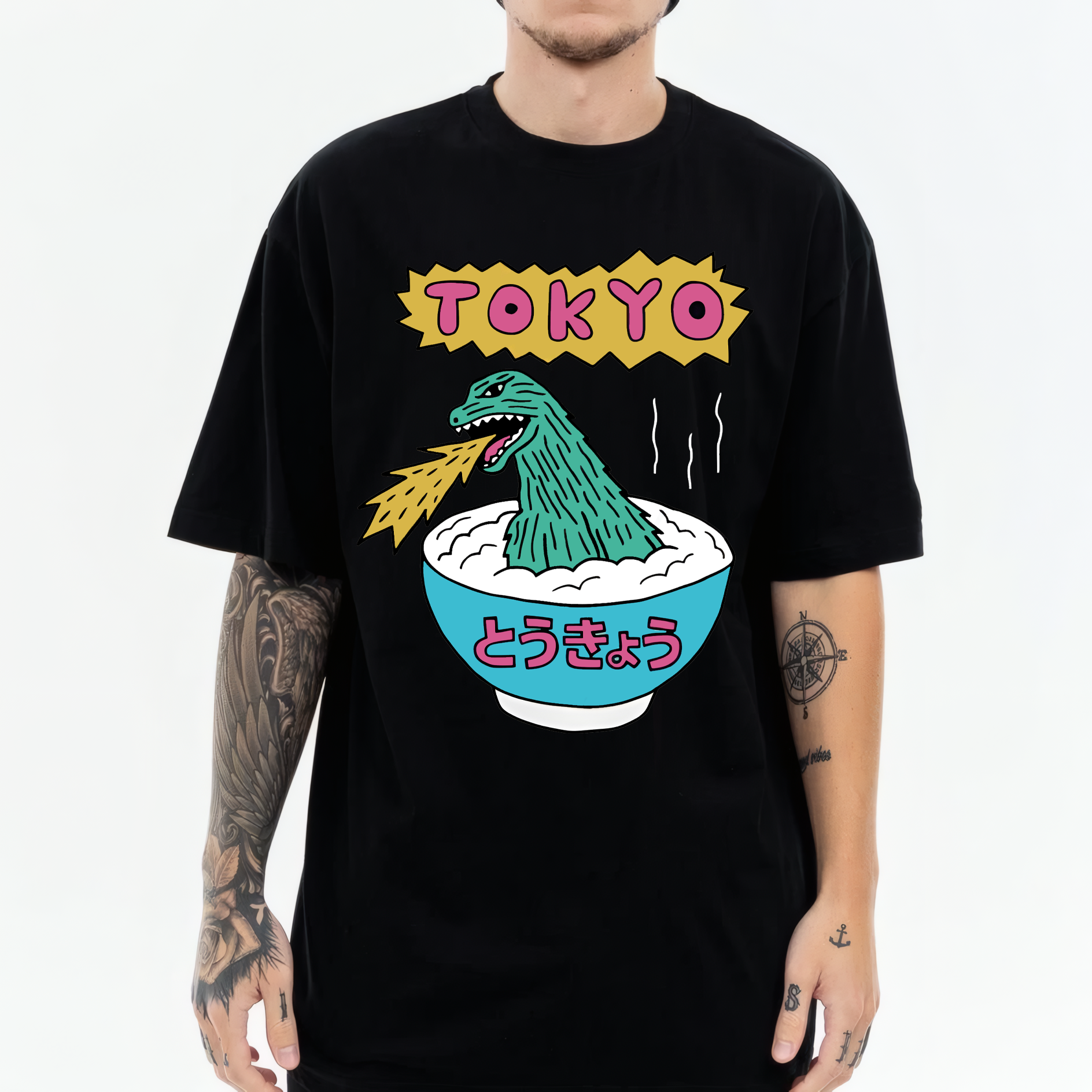 Tokyo Godzilla Japanese Style Classic Tee